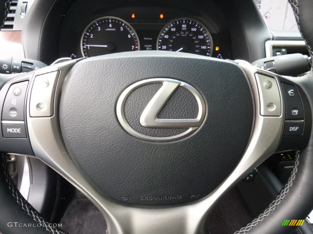 2013 GS 350 AWD - Nebula Gray Pearl / Black photo #20