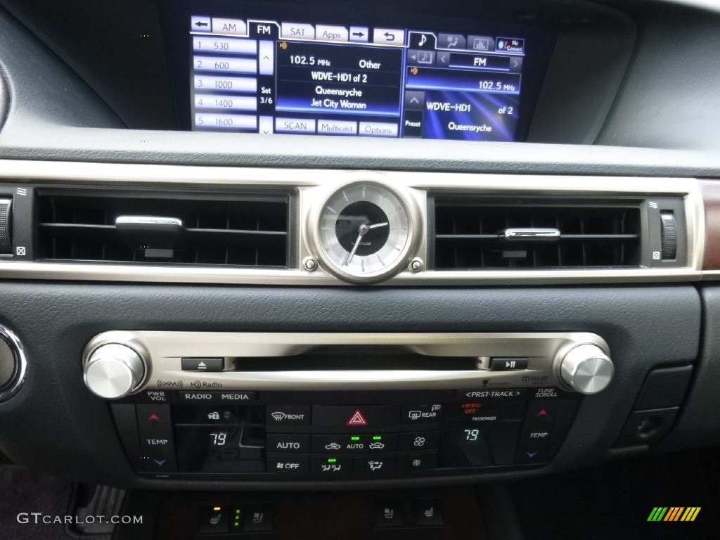 2013 GS 350 AWD - Nebula Gray Pearl / Black photo #24