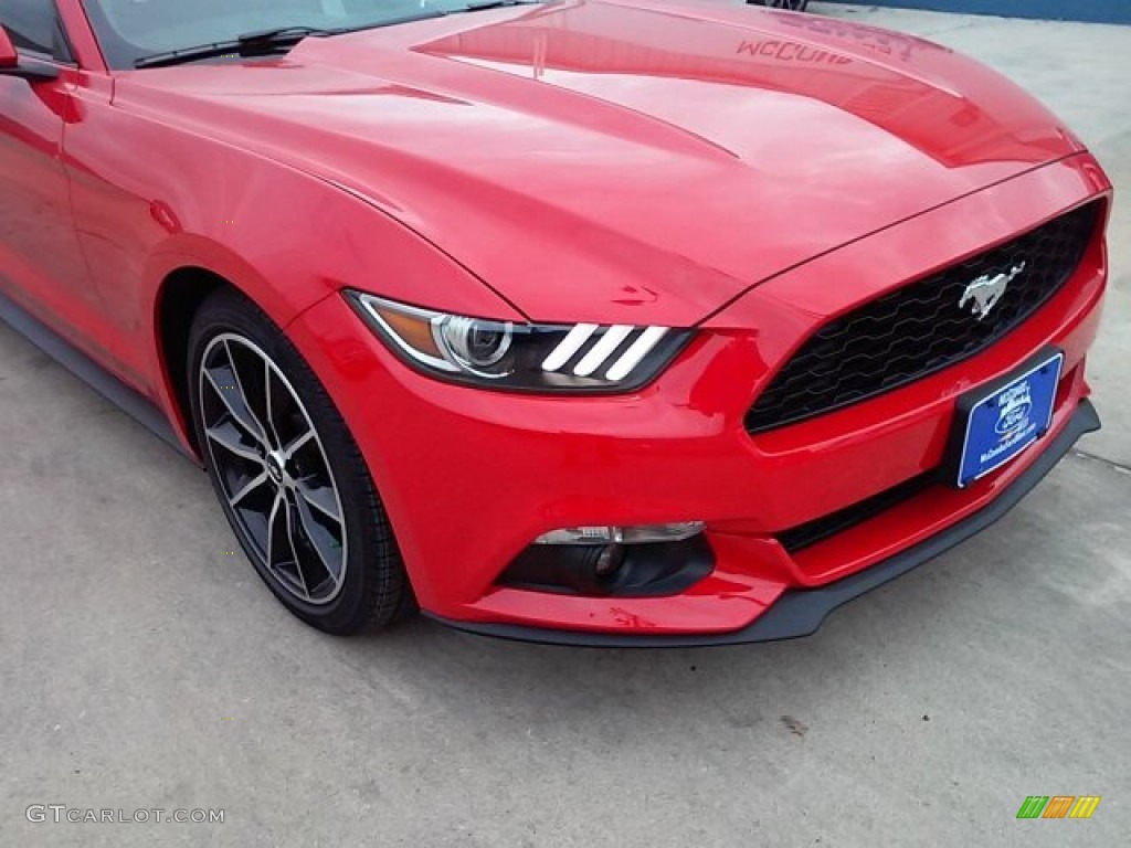 2016 Mustang EcoBoost Coupe - Race Red / Ebony photo #2