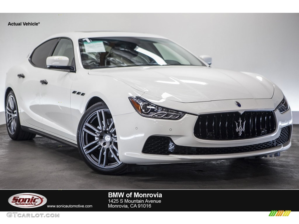 2014 Ghibli S Q4 - Bianco (White) / Nero photo #1
