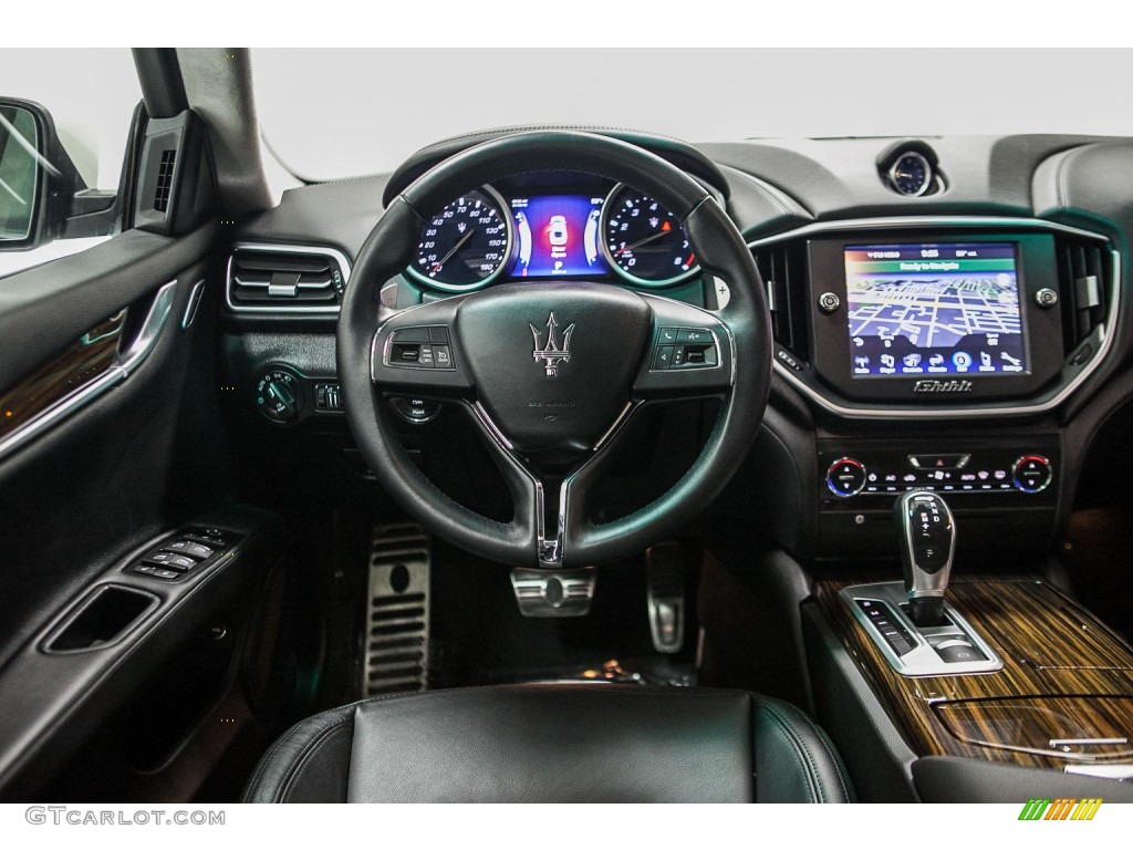2014 Maserati Ghibli S Q4 Nero Dashboard Photo #110197354