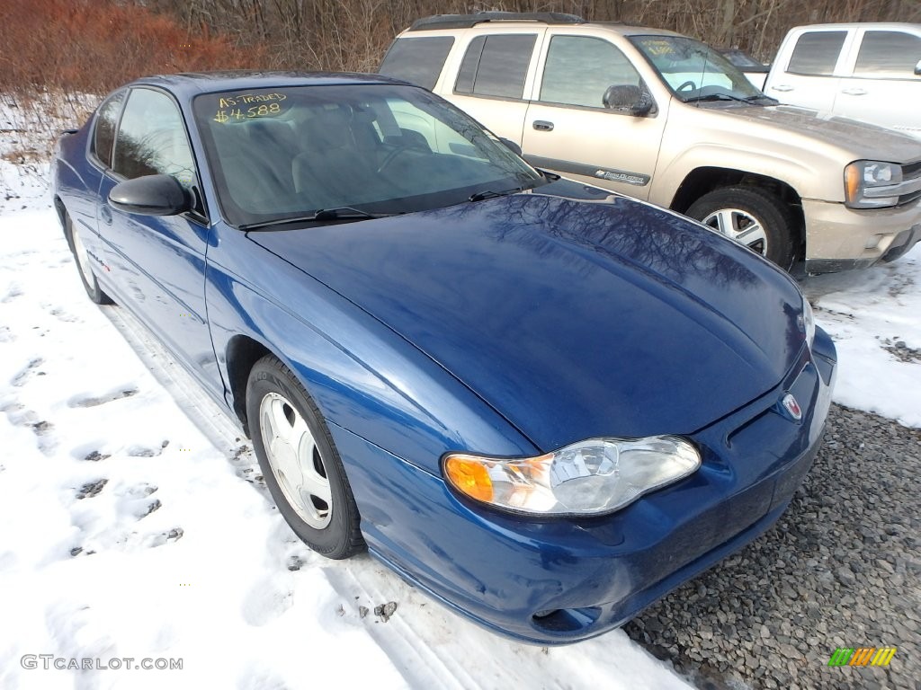 Superior Blue Metallic 2003 Chevrolet Monte Carlo SS Exterior Photo #110198005