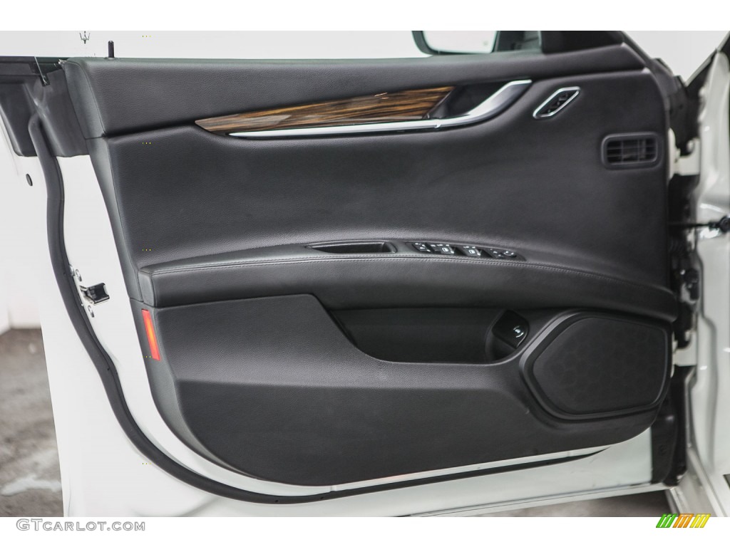 2014 Maserati Ghibli S Q4 Nero Door Panel Photo #110198008