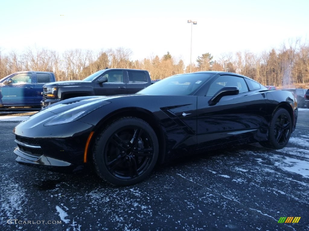 Black 2016 Chevrolet Corvette Stingray Coupe Exterior Photo #110198218