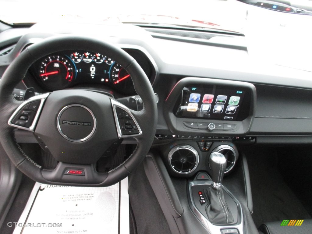 2016 Chevrolet Camaro SS Coupe Jet Black Dashboard Photo #110198314