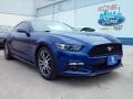 2016 Deep Impact Blue Metallic Ford Mustang EcoBoost Premium Coupe  photo #1