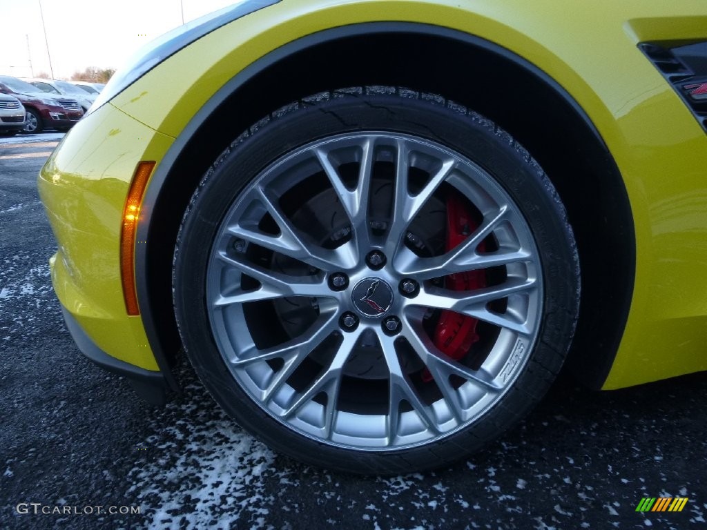 2016 Corvette Z06 Coupe - Corvette Racing Yellow Tintcoat / Jet Black photo #11