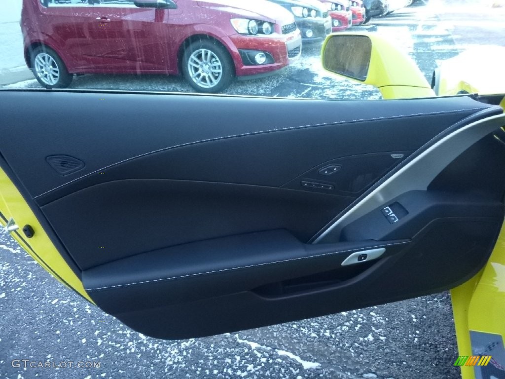 2016 Corvette Z06 Coupe - Corvette Racing Yellow Tintcoat / Jet Black photo #14