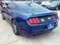 2016 Deep Impact Blue Metallic Ford Mustang EcoBoost Premium Coupe  photo #7