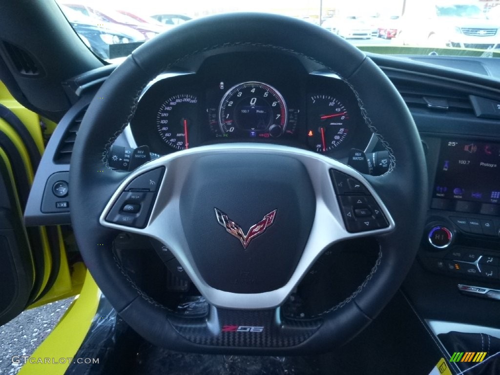2016 Corvette Z06 Coupe - Corvette Racing Yellow Tintcoat / Jet Black photo #17