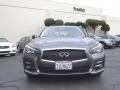 2015 Graphite Shadow Infiniti Q50 3.7  photo #5