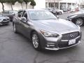 2015 Graphite Shadow Infiniti Q50 3.7  photo #6