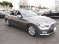 2015 Graphite Shadow Infiniti Q50 3.7  photo #7