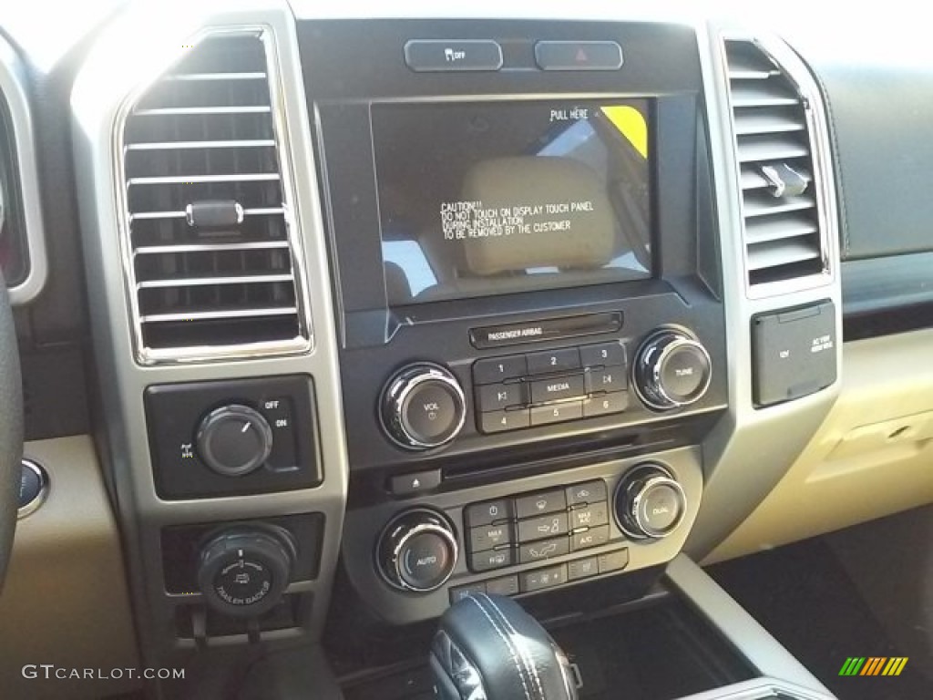 2016 F150 Lariat SuperCrew - White Platinum / Medium Light Camel photo #28
