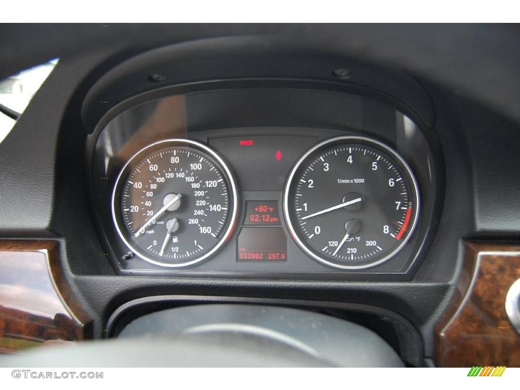 2007 3 Series 328i Coupe - Jet Black / Black photo #22