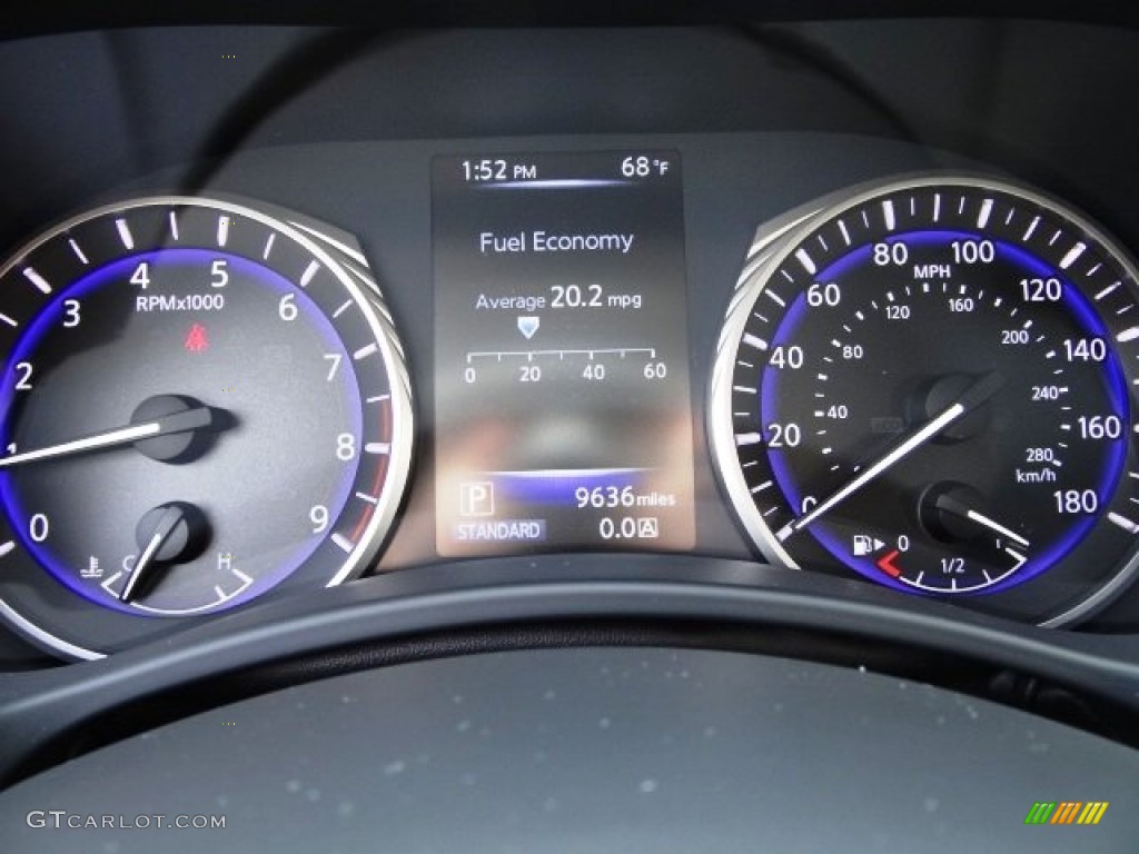 2015 Q50 3.7 - Black Obsidian / Graphite photo #28