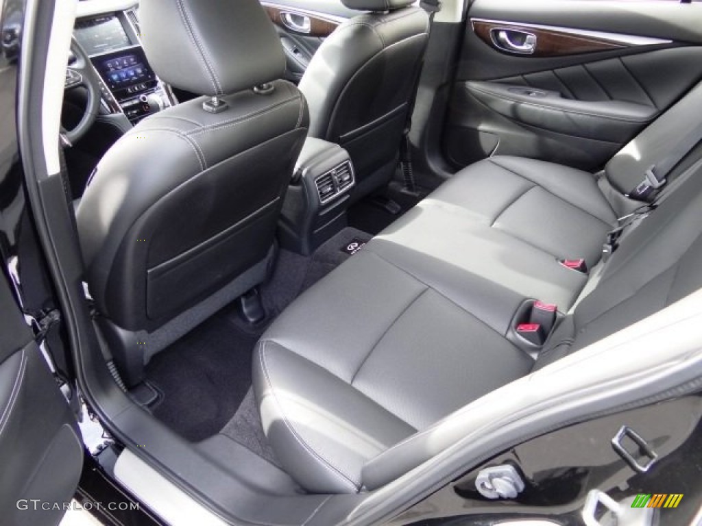 2015 Q50 3.7 - Black Obsidian / Graphite photo #38