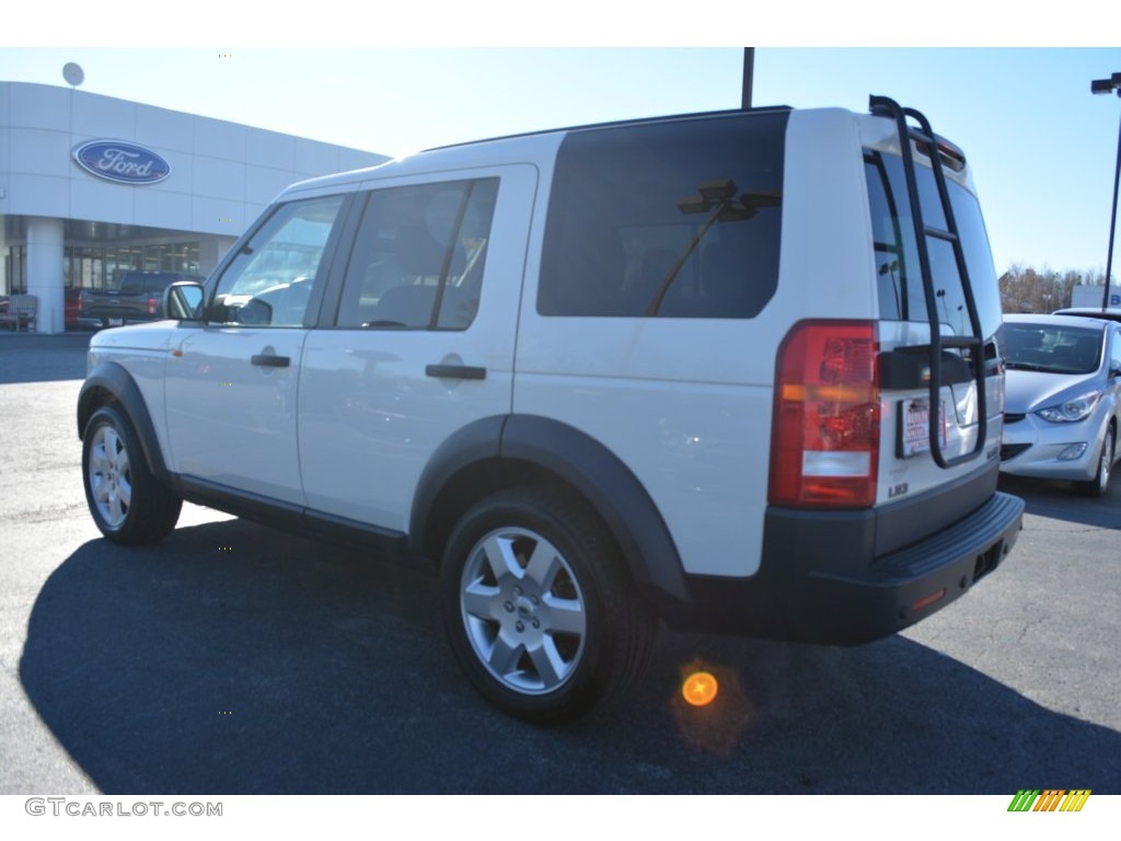 2008 LR3 V8 HSE - Alaska White / Alpaca Beige photo #5