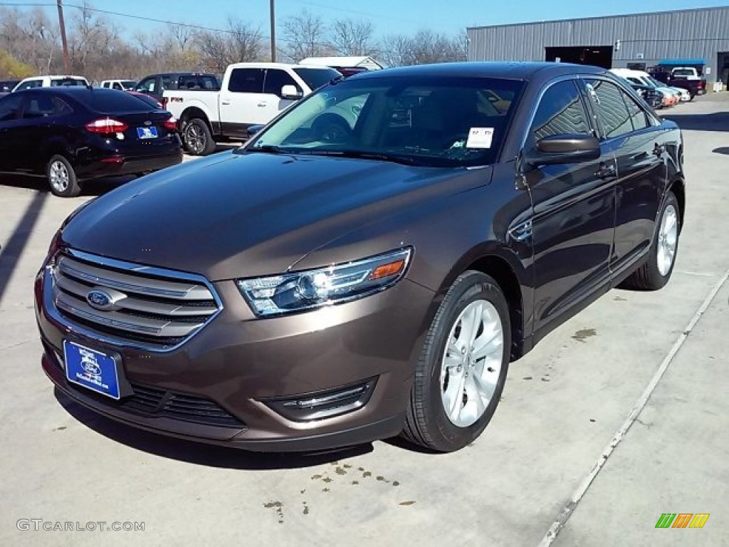 2015 Taurus SEL - Caribou Metallic / Dune photo #6
