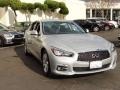 2015 Liquid Platinum Infiniti Q50 3.7  photo #5