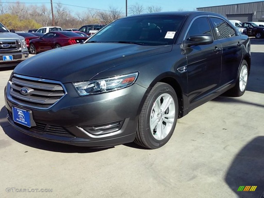 2015 Taurus SEL - Magnetic Metallic / Charcoal Black photo #6