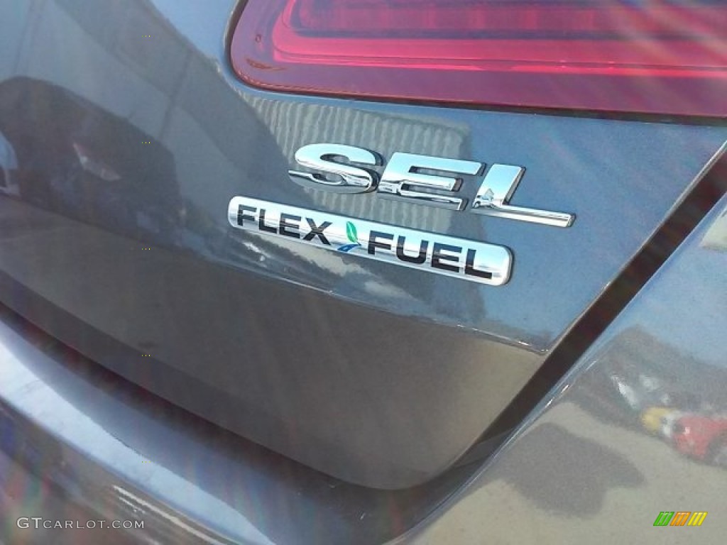 2015 Taurus SEL - Magnetic Metallic / Charcoal Black photo #9