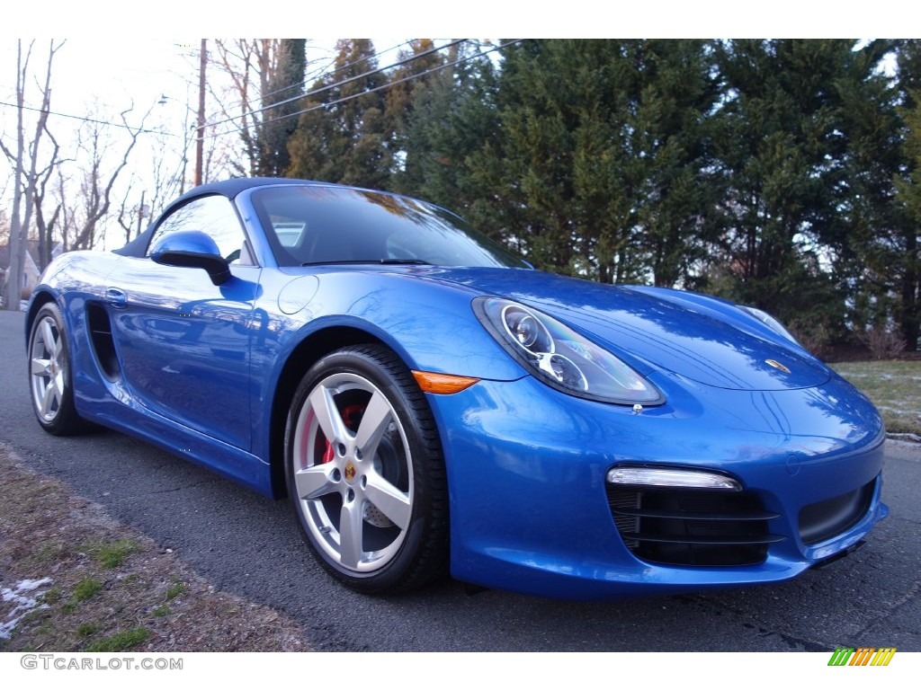 Sapphire Blue Metallic 2014 Porsche Boxster S Exterior Photo #110204289