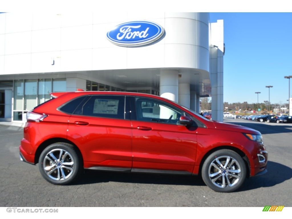 Ruby Red 2016 Ford Edge Sport AWD Exterior Photo #110204893