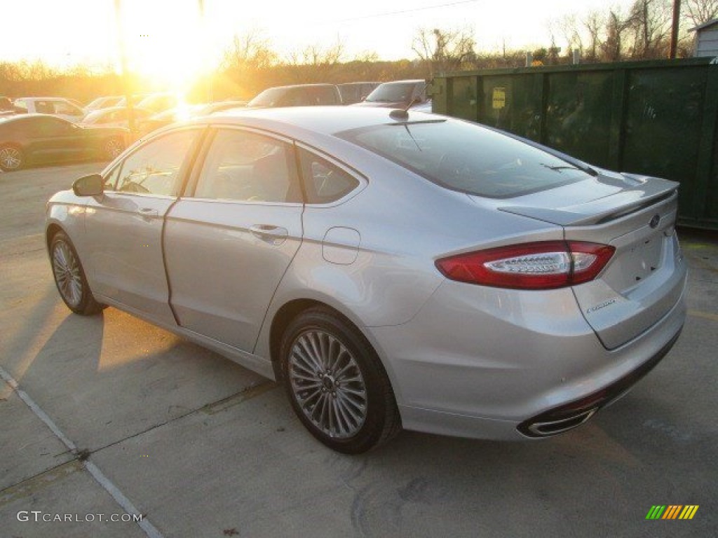 2016 Fusion Titanium - Ingot Silver Metallic / Charcoal Black photo #14