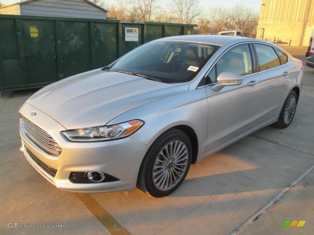 2016 Fusion Titanium - Ingot Silver Metallic / Charcoal Black photo #19