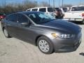 2013 Sterling Gray Metallic Ford Fusion S  photo #2