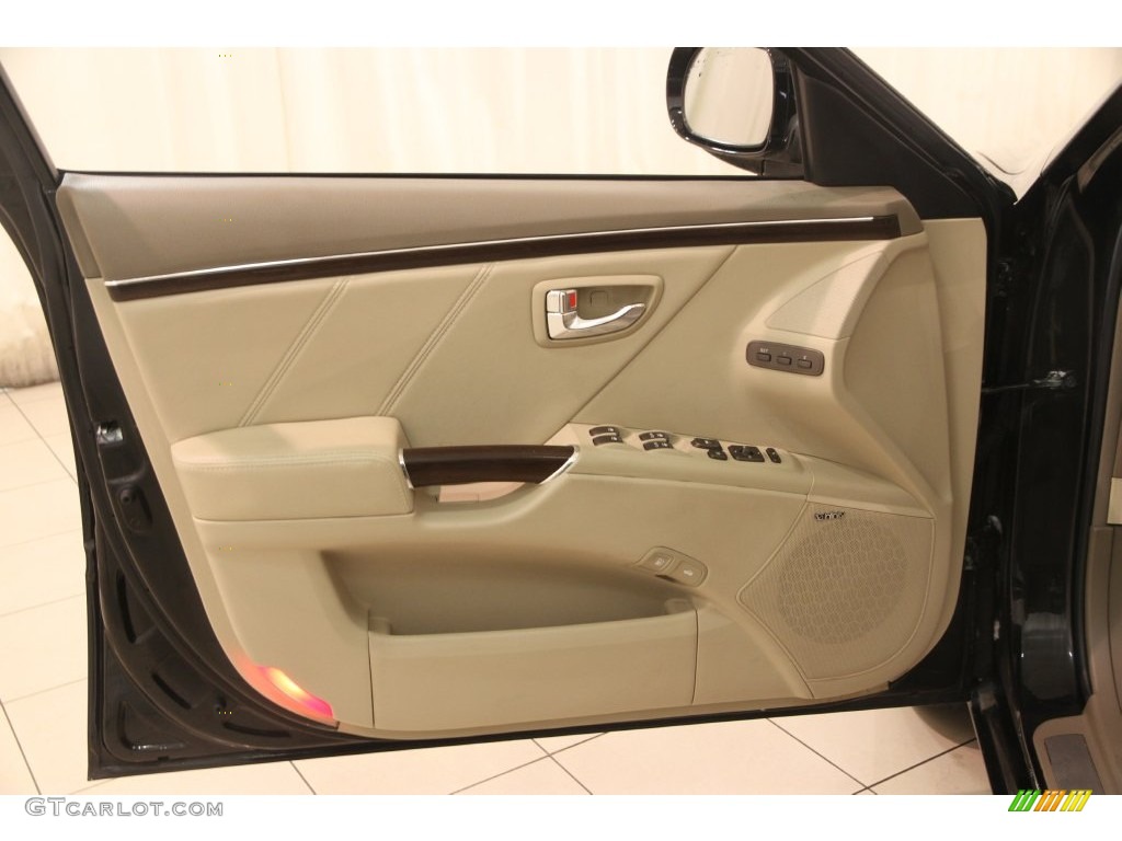 2009 Hyundai Azera Limited Beige Door Panel Photo #110208766