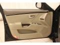 2009 Hyundai Azera Beige Interior Door Panel Photo