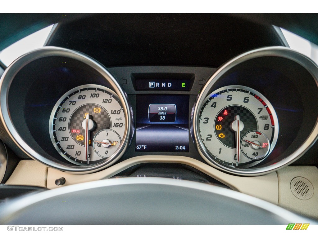 2016 Mercedes-Benz SLK 300 Roadster Gauges Photo #110209432