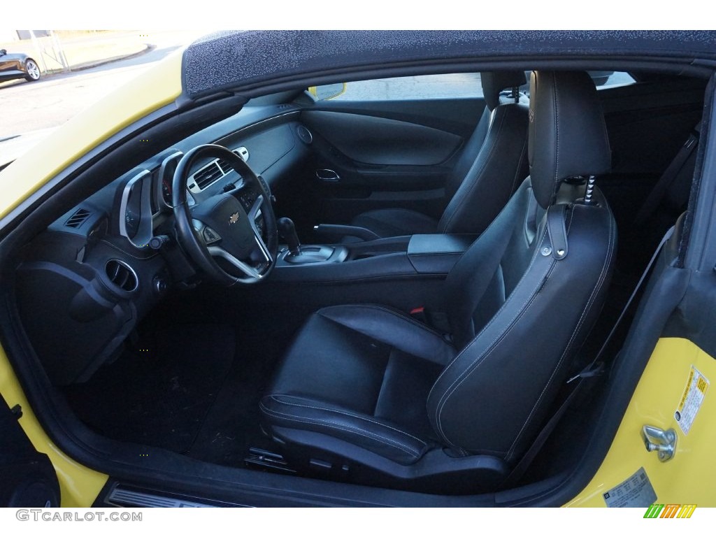 2015 Camaro SS/RS Convertible - Bright Yellow / Black photo #8