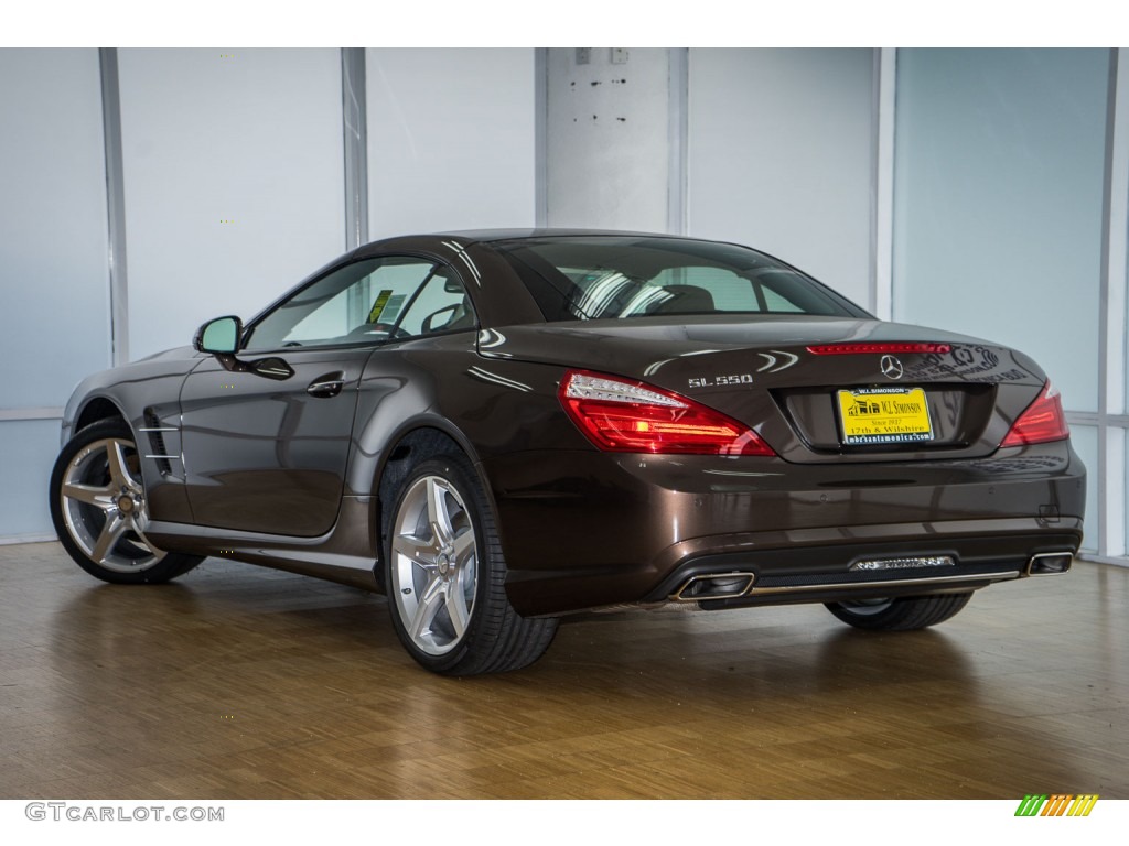 2016 SL 550 Roadster - Dolomite Brown Metallic / Nut Brown/Black Nappa photo #3