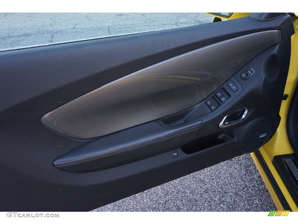 2015 Camaro SS/RS Convertible - Bright Yellow / Black photo #11