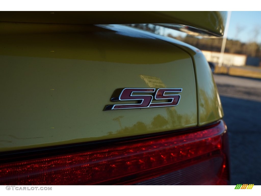 2015 Camaro SS/RS Convertible - Bright Yellow / Black photo #14