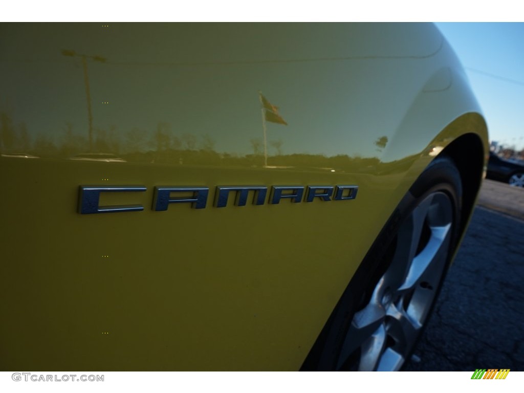 2015 Camaro SS/RS Convertible - Bright Yellow / Black photo #18
