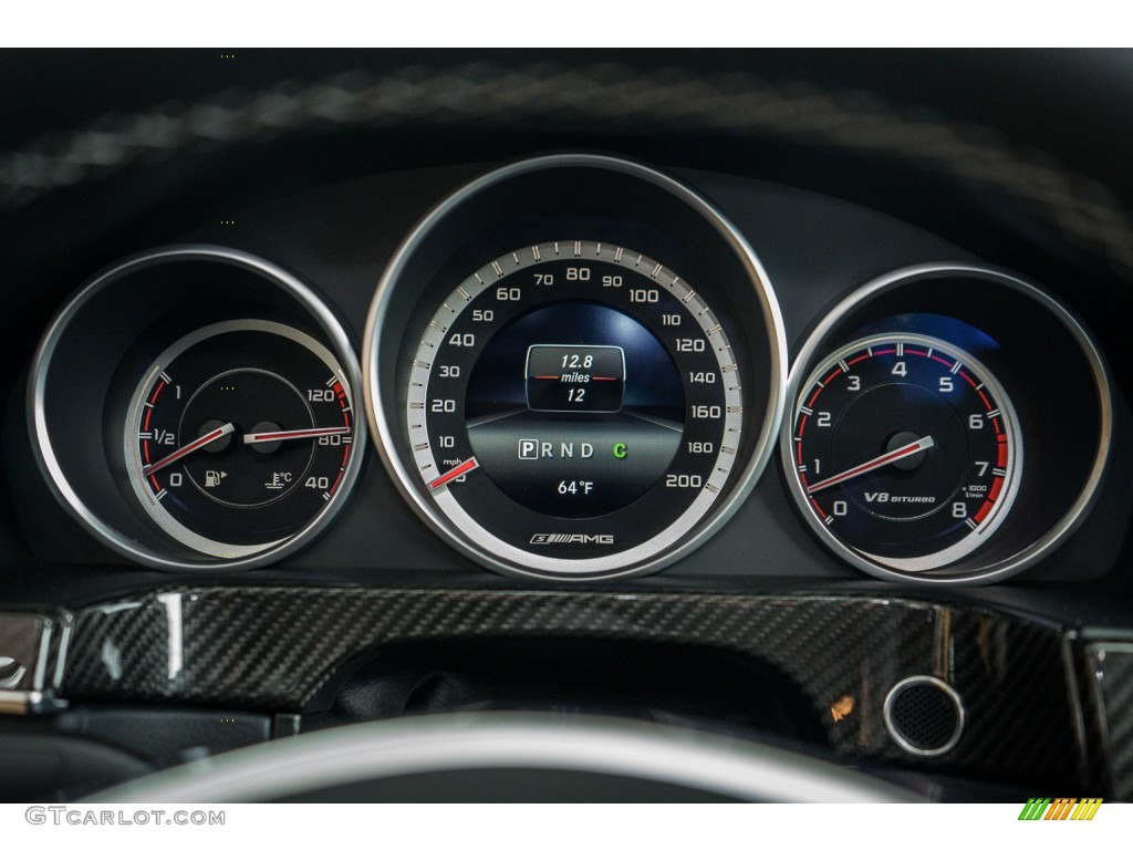 2016 Mercedes-Benz E 63 AMG 4Matic S Sedan Gauges Photo #110210704