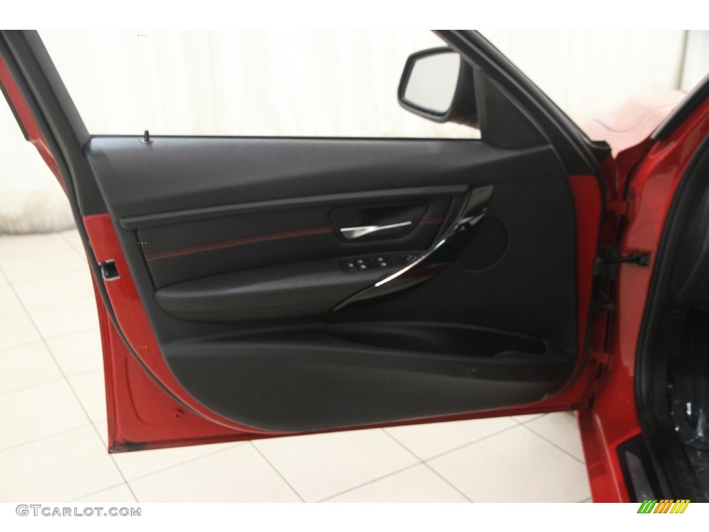 2013 3 Series 328i xDrive Sedan - Melbourne Red Metallic / Coral Red/Black photo #4