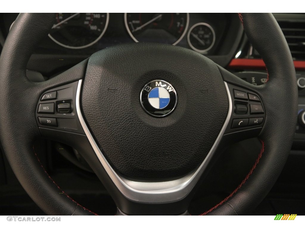 2013 3 Series 328i xDrive Sedan - Melbourne Red Metallic / Coral Red/Black photo #8