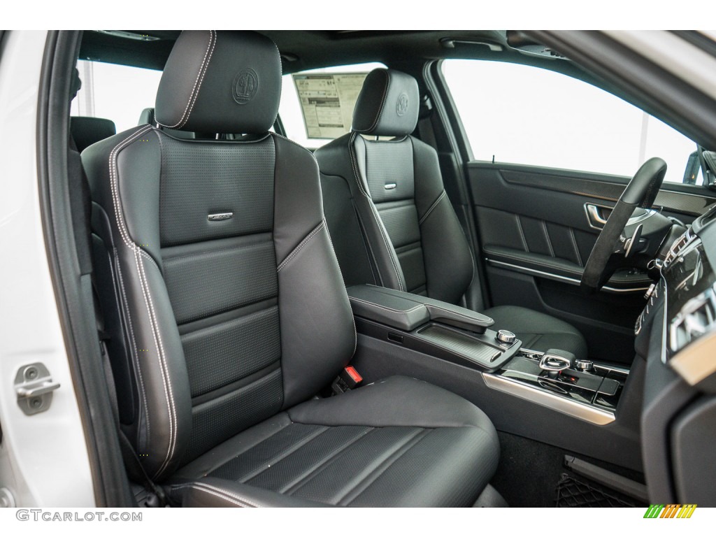 Black Interior 2016 Mercedes-Benz E 63 AMG 4Matic S Sedan Photo #110211535
