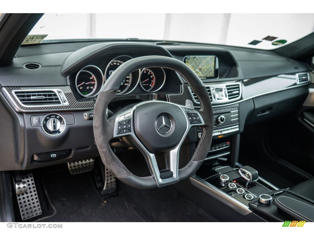 Black Interior 2016 Mercedes-Benz E 63 AMG 4Matic S Sedan Photo #110211577