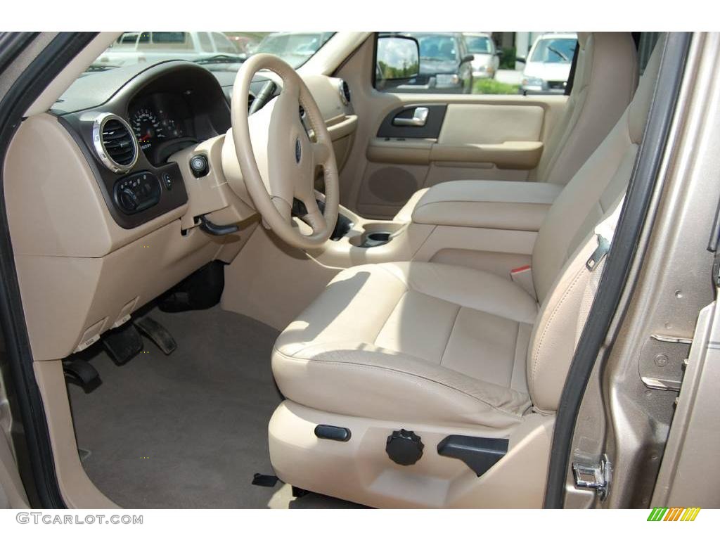 2003 Expedition XLT - Arizona Beige Metallic / Medium Parchment photo #4