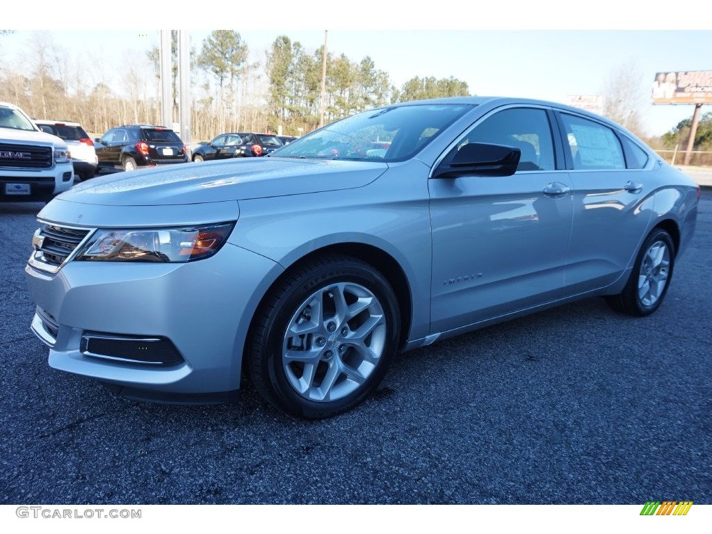 Silver Ice Metallic 2016 Chevrolet Impala LS Exterior Photo #110212411