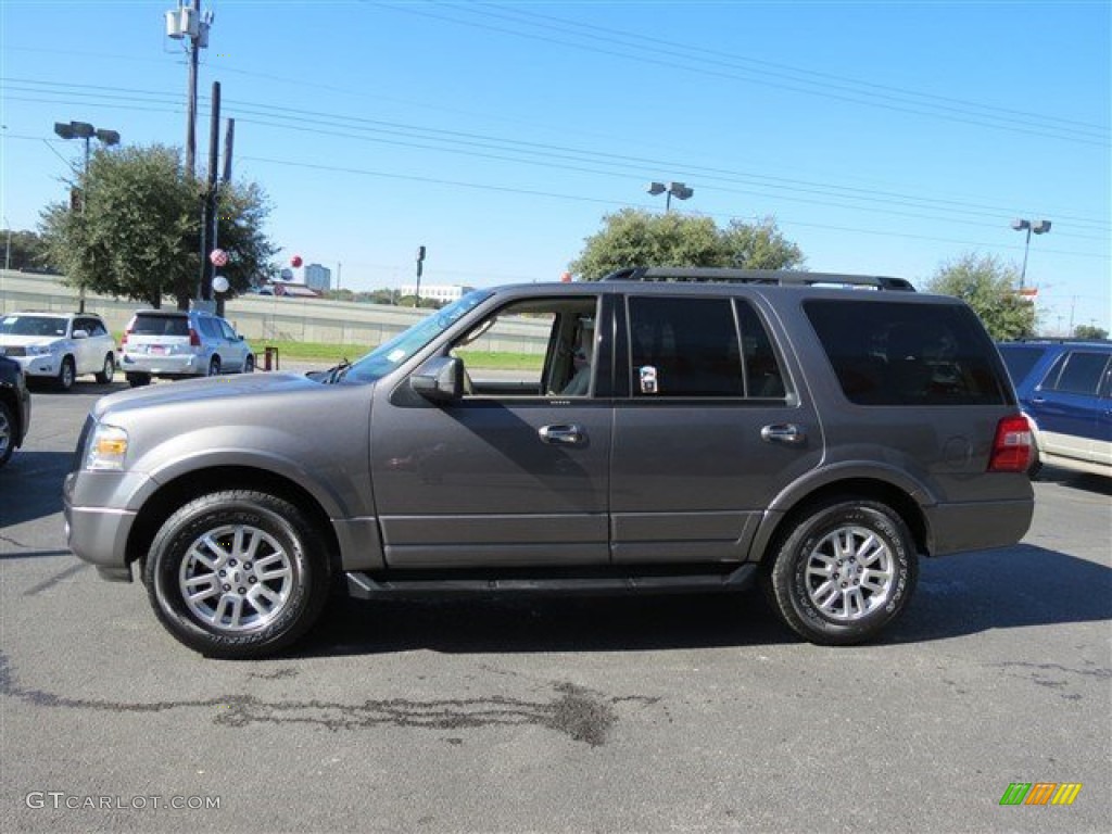 2011 Expedition XLT - Sterling Grey Metallic / Camel photo #5