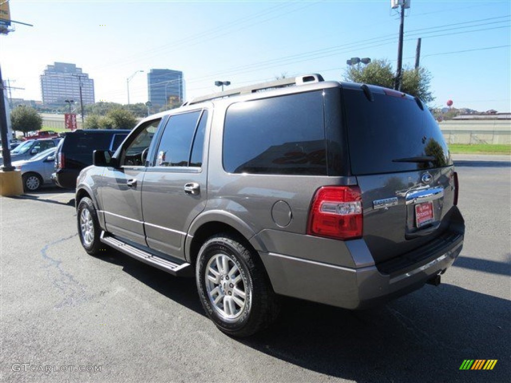 2011 Expedition XLT - Sterling Grey Metallic / Camel photo #6