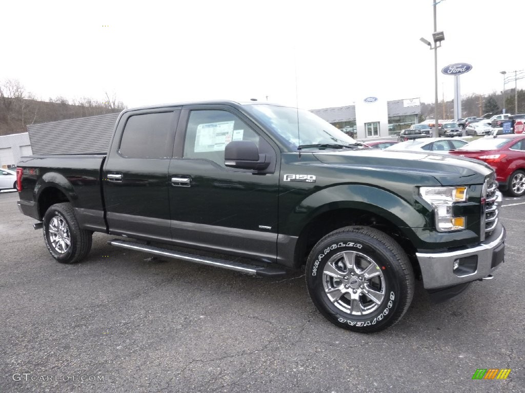 2016 F150 XLT SuperCrew 4x4 - Green Gem / Medium Earth Gray photo #1