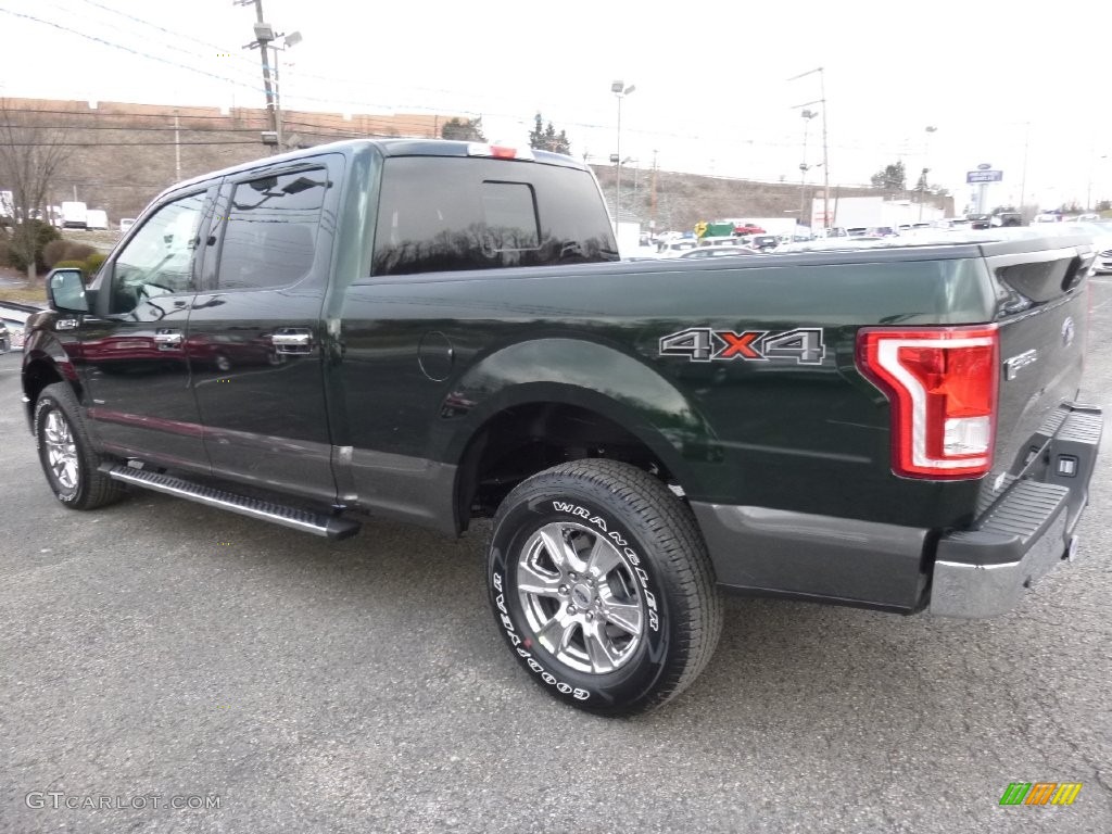 2016 F150 XLT SuperCrew 4x4 - Green Gem / Medium Earth Gray photo #3